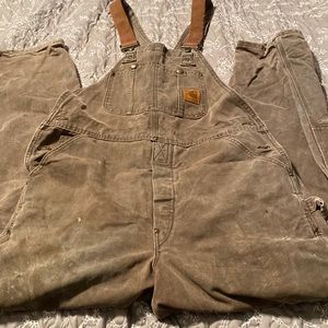 Vintage carhartt bib overalls